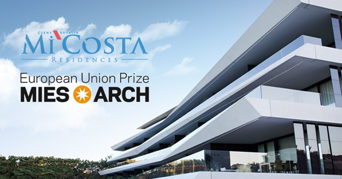 Avrupa’nın en prestijli mimarlık ödülüne Mi’Costa Aday gösterildi!