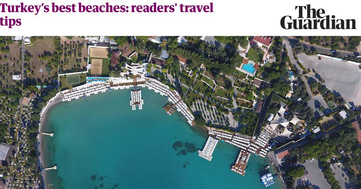 The Guardian, Türkiye’nin en iyi plajlarını paylaştı